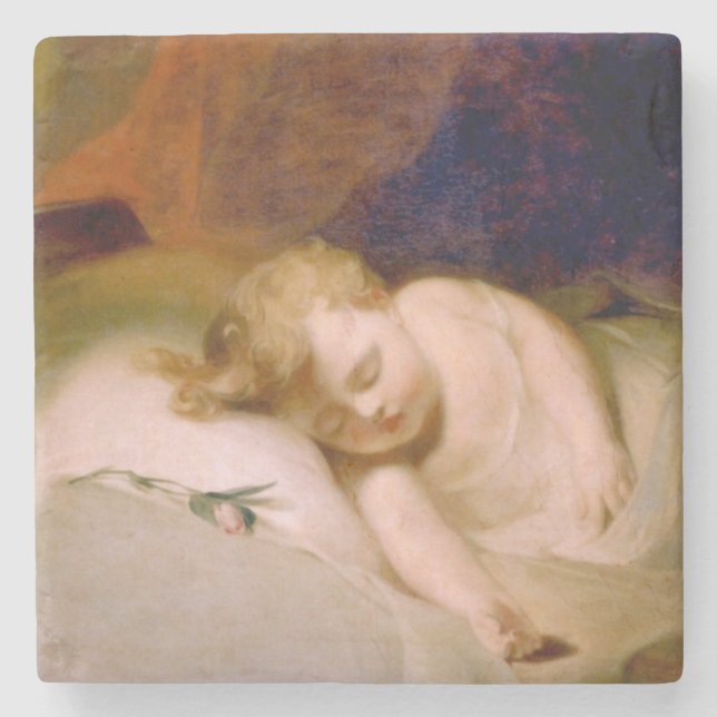 Porta-copo De Pedra Sleeping Son (por Thomas Sully) (Frente)