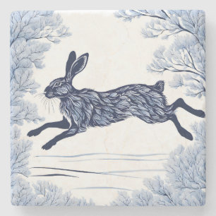 Porta-copo De Pedra Snowy Serenity