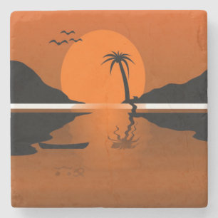 PORTA-COPO DE PEDRA SOLDADO NA ÁGUA