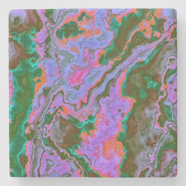 Porta-copo De Pedra Sour Marble (Frente)