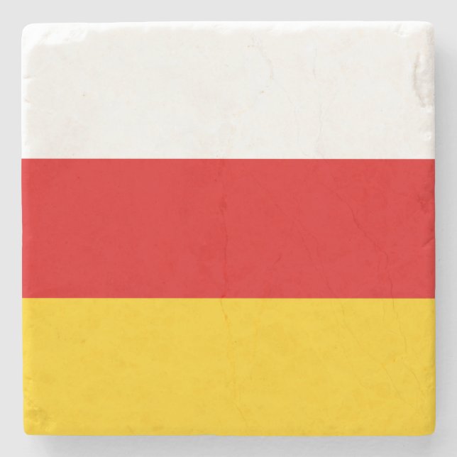 Porta-copo De Pedra South Ossetia Flag (Frente)
