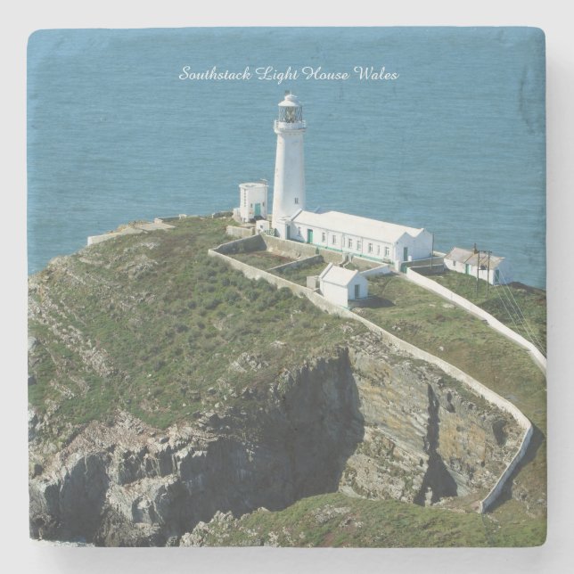 Porta-copo De Pedra Southstack Light House Wales. (Frente)