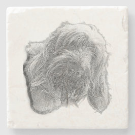 Porta-copo De Pedra Spinone Stillness – Artisan Coaster