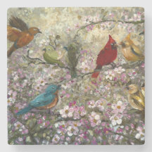 Spring Meet: Colorful Songbirds Bird Lovers Gifts
