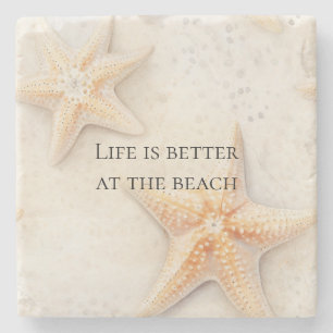 Porta-copo De Pedra Starfish Ocean Beach