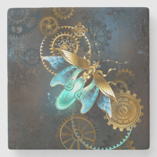 Porta-copo De Pedra Steampunk Firefly