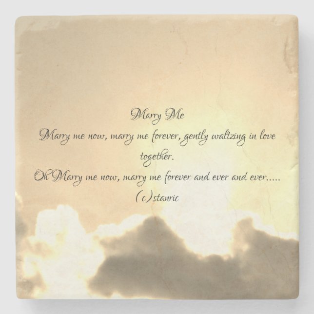 Porta-copo De Pedra Stone Coaster (Frente)