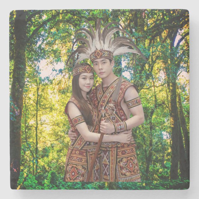 Porta-copo De Pedra Stone Coaster (Frente)