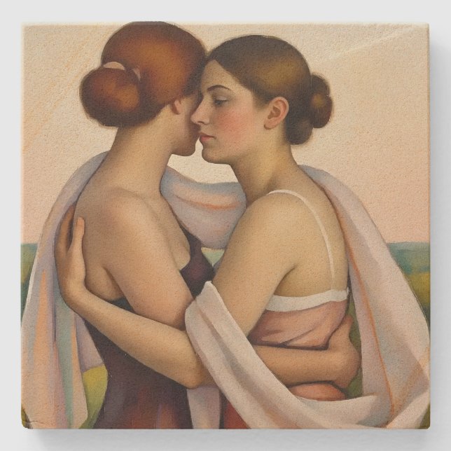 Porta-copo De Pedra Stone Coaster (Frente)