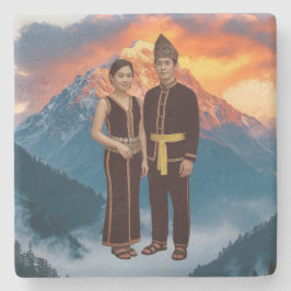 Porta-copo De Pedra Stone Coaster