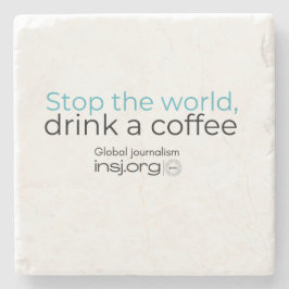 Porta-copo De Pedra Stop - Coasters 