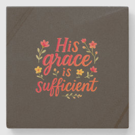 Porta-copo De Pedra Sua Graça é suficiente