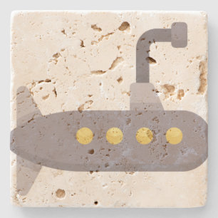 Porta-copo De Pedra submarino