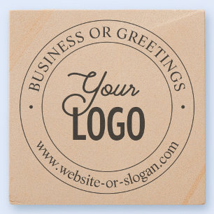 Porta-copo De Pedra Substituição fácil do logotipo e texto personalizá