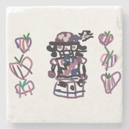 Porta-copo De Pedra Sugar plum nutcracker