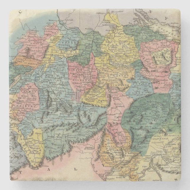 Porta-copo De Pedra Suiça 16 (Frente)