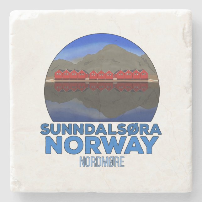 Porta-copo De Pedra Sunndalsøra Nordmøre Noruega (Frente)