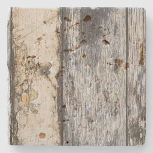 Porta-copo De Pedra Suporte de Travertino de Madeira Bi-Colorido