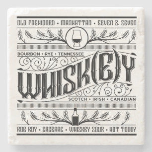 Porta-copo De Pedra Suporte para uísque