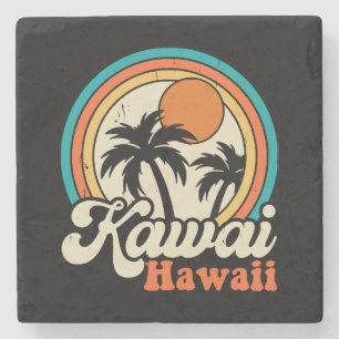 Porta-copo De Pedra Surfar Kawaii Havaí