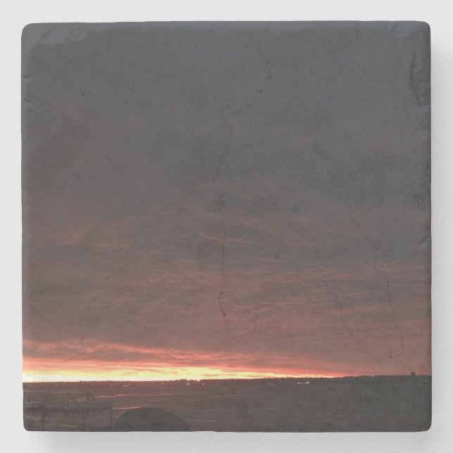 Porta-copo De Pedra Surgimento antes da tempestade de neve (Frente)