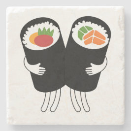 Porta-copo De Pedra Sushi Waltz