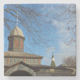 Porta-copo De Pedra Tabernacle and Church Steeple - Martha's Vineyard