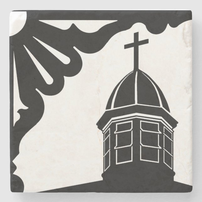 Porta-copo De Pedra Tabernacle and Gingerbird - Martha's Vineyard (Frente)