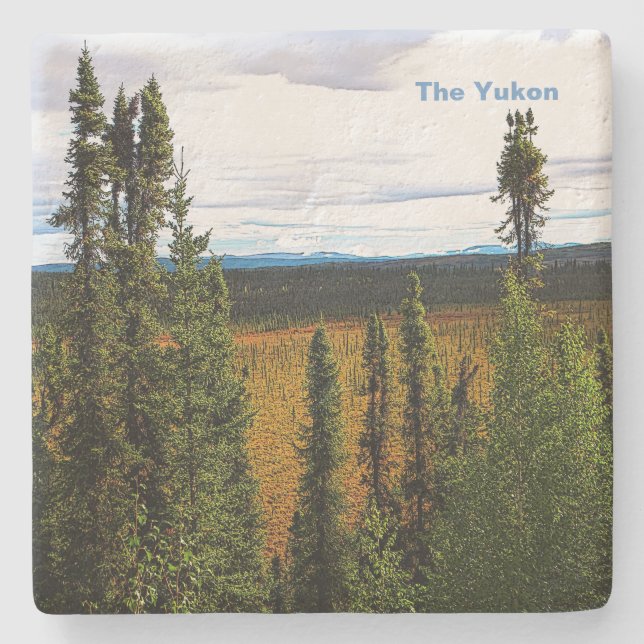 Porta-copo De Pedra Taiga Summer (Frente)