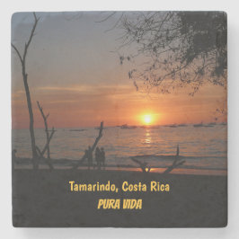 Porta-copo De Pedra Tamarindo Sunset Respirante
