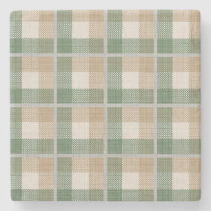 Porta-copo De Pedra Tartan