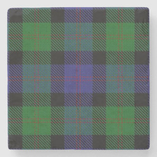 Porta-copo De Pedra Tartan escocês velho de Blair do clã da taberna