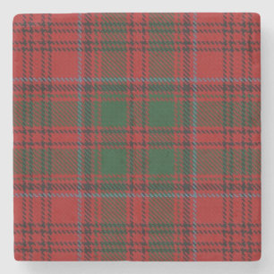Porta-copo De Pedra Tartan escocês velho de Grant do clã da taberna