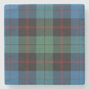 Porta-copo De Pedra Tartan escocês velho de Guthrie do clã da tabern