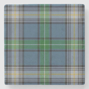 Porta-copo De Pedra Tartan escocês velho de MacDowall McDowell do cl