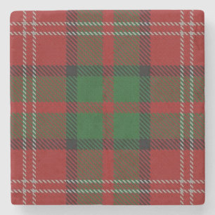 Porta-copo De Pedra Tartan escocês velho de Nisbet do clã da taberna