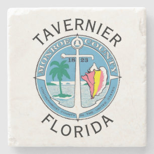 Porta-copo De Pedra Tavernier - Florida Keys