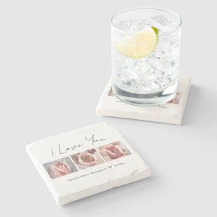 Porta-copo De Pedra Te Amo, Mãe Foto