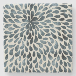 Porta-copo De Pedra Teardrop Petals