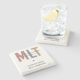 Porta-copo De Pedra Técnico de Laboratório Médico MLT Personalizado