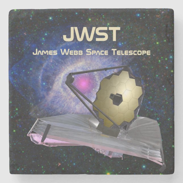 Porta-copo De Pedra Telescópio espacial James Webb JWST (Frente)