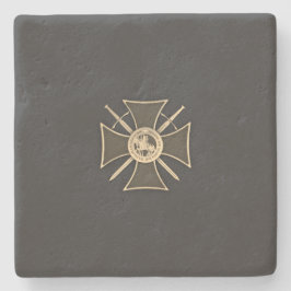 Porta-copo De Pedra Templário