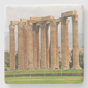 Porta-copo De Pedra Templo de Zeus Olímpico, Atenas, Grécia Sq Porta c