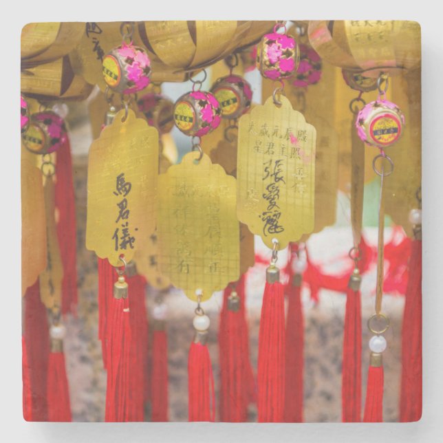 Porta-copo De Pedra Templo Sik Sik Yuen Wong Tai Sin (Frente)