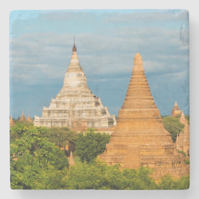 Porta-copo De Pedra Templos e Pagodes Antigos | Bagan (Frente)