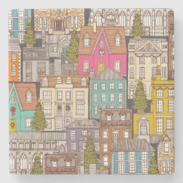 Porta-copo De Pedra tempo de natal ferro múltiplo