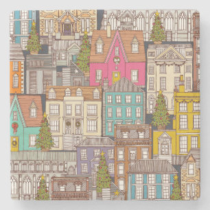 Porta-copo De Pedra tempo de natal ferro múltiplo