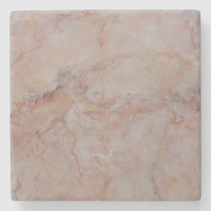 Porta-copo De Pedra Término da Pedra Marble de Salmão Rosa