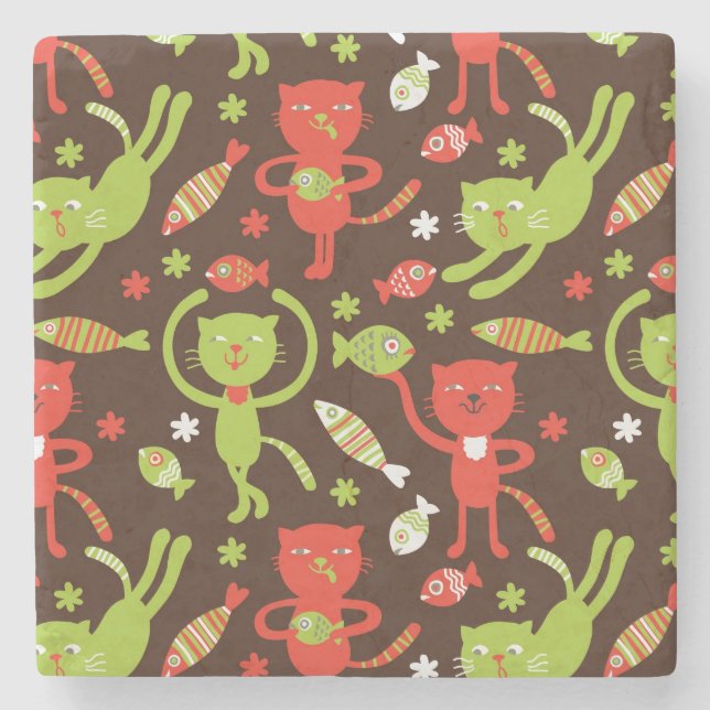 Porta-copo De Pedra teste padrão 3 (Frente)