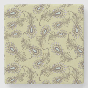 Porta-copo De Pedra Teste padrão da pena